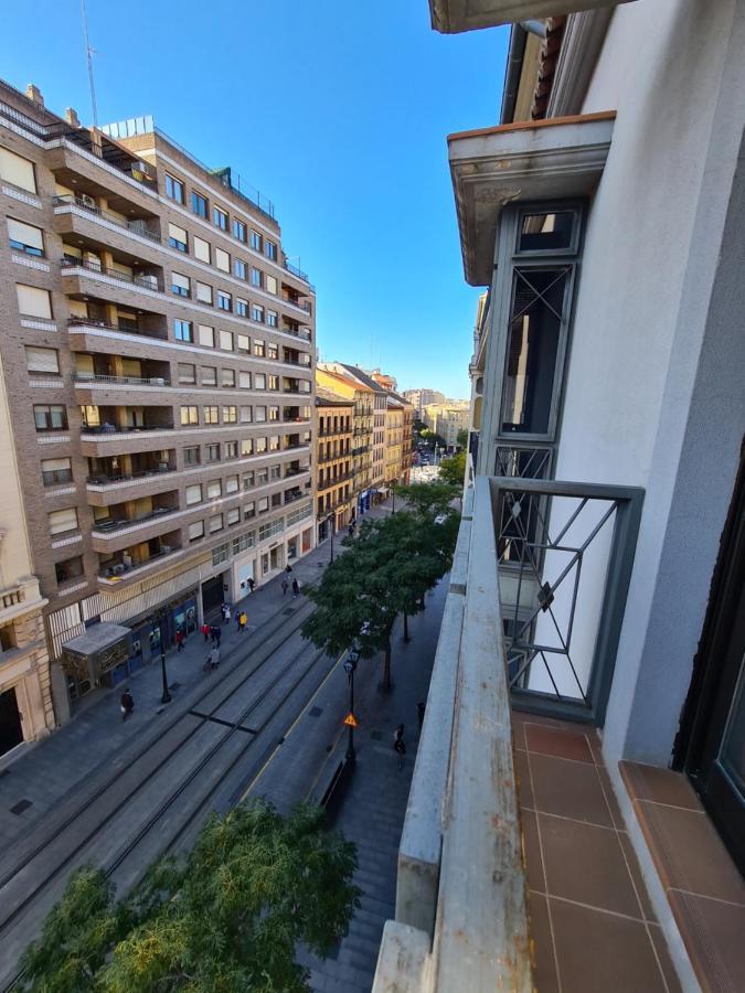 サラゴサDos Torres Atico Duplex - Centrico Con Vistas A La Ciudadアパートメント エクステリア 写真